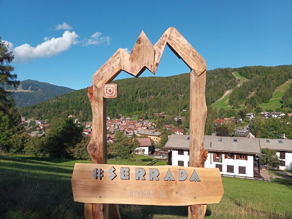 Apartmán Casa Ciclamino Serrada Exteriér fotografie